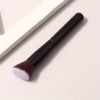 Black Angled Contour Brush - Soft Bristles for Blush, Powder, and Multifunctional Makeup