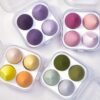 4PCS Makeup Sponge Beauty Blender Set - Ultra-Soft, Seamless Blend for Liquid Foundation, Durable & Bouncy