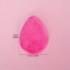 1pc Water Drop Shaped Powder Puff - Latex-Free, Double-Sided, for Flawless Face Makeup