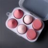 4PCS Premium Makeup Sponge Set - Bouncy Beauty Blender, Soft for Wet & Dry Use