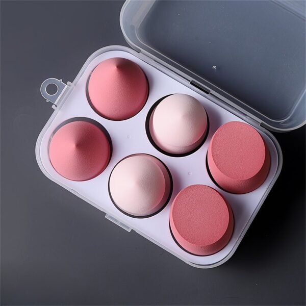 4PCS Premium Makeup Sponge Set - Bouncy Beauty Blender, Soft for Wet & Dry Use