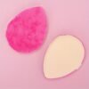 1pc Water Drop Shaped Powder Puff - Latex-Free, Double-Sided, for Flawless Face Makeup