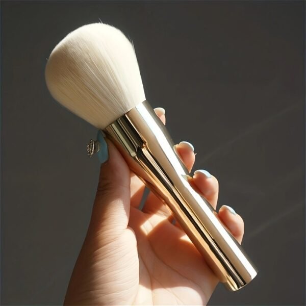 Flawless Finish Kabuki Brush - Hypoallergenic, Full Coverage, Skin Friendly