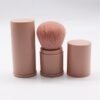 Retractable Powder Blush Brush - Portable, Soft Bristles, Travel Size